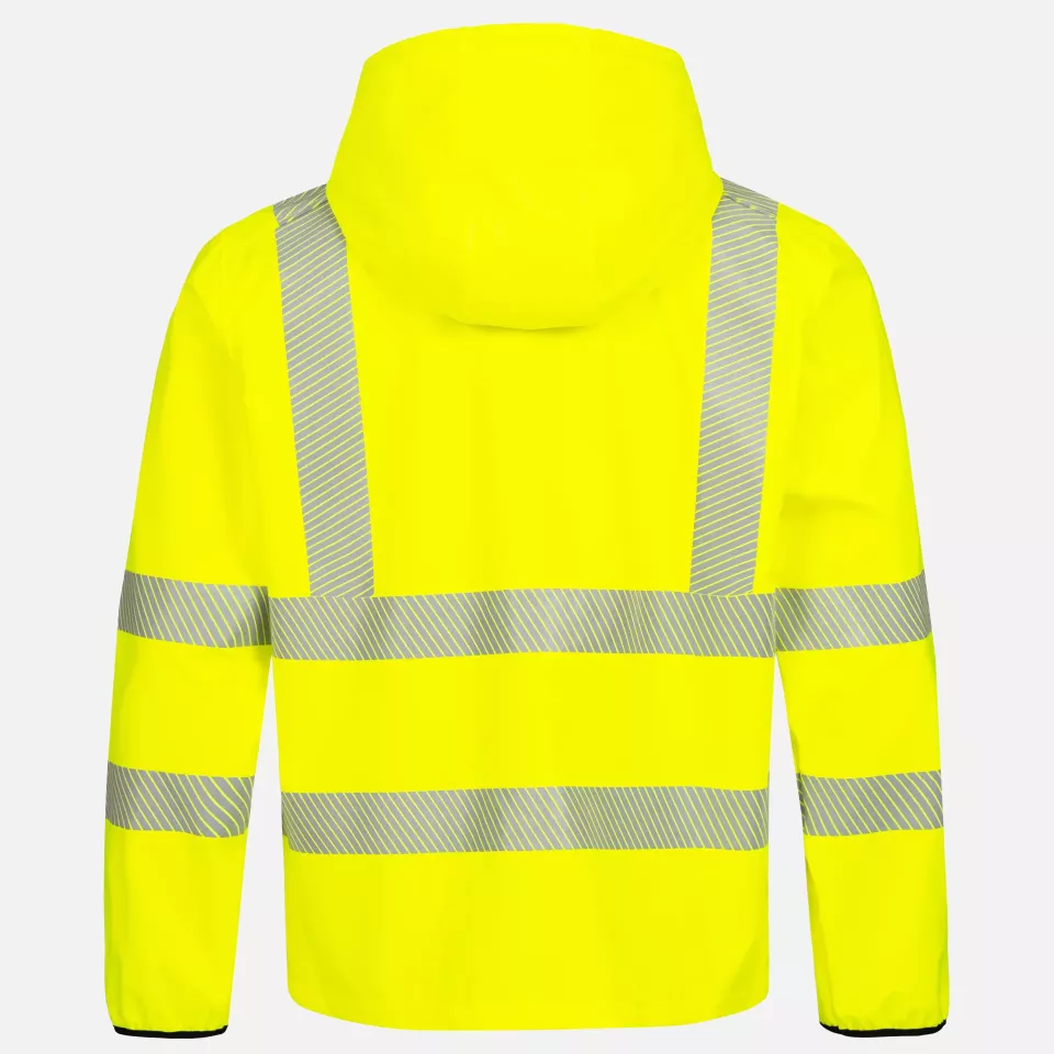Nitras 7196-4000, MOTION TEX VIZ High-visibility Windbreaker jacket, neon yellow, image 2, gallery thumbnail