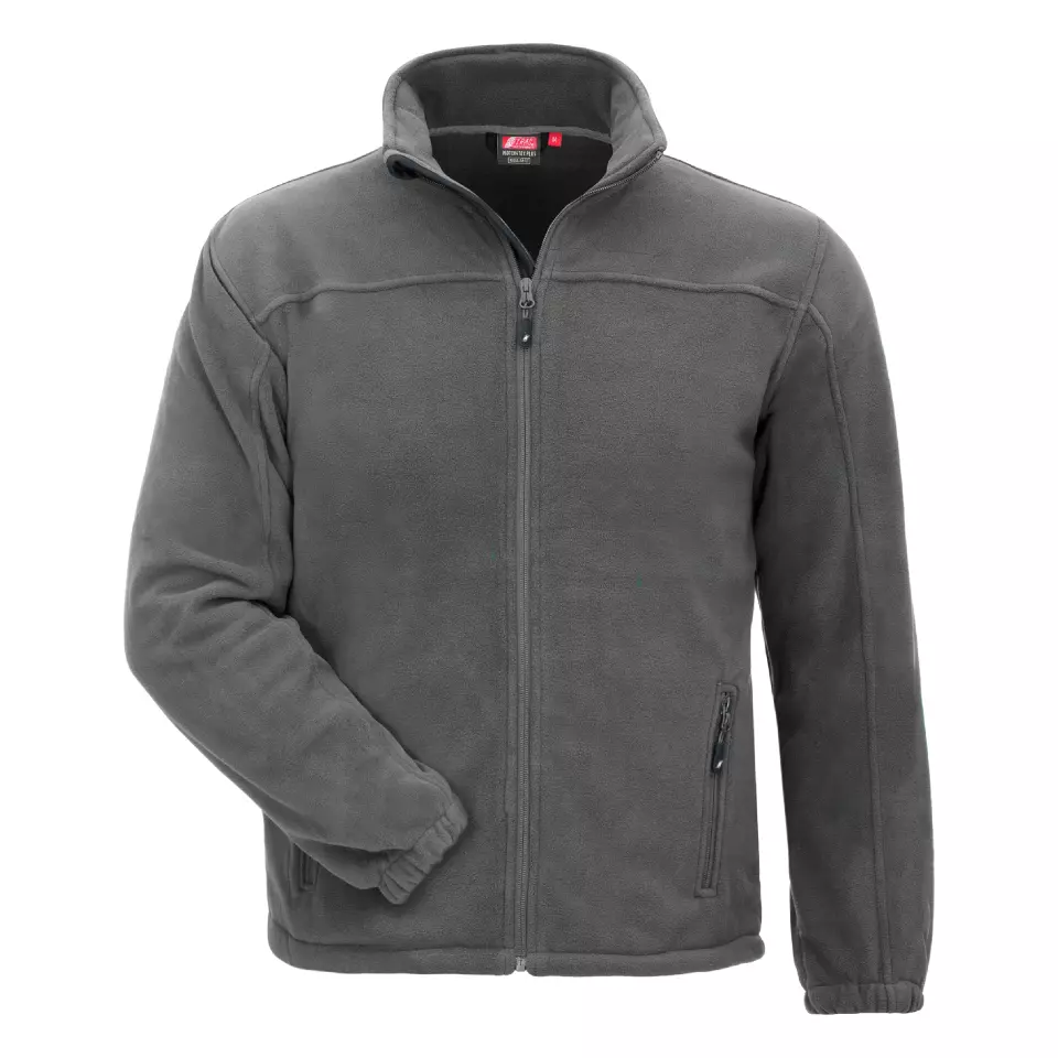 NITRAS 7042, MOTION TEX PLUS Fleece Jacket, Grey, image 1, gallery thumbnail