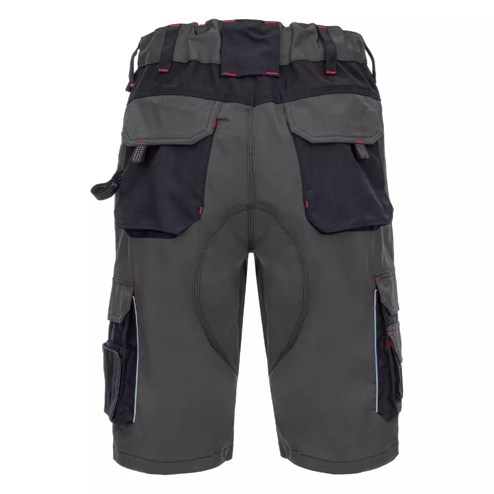 Nitras 7702, MOTION TEX PRO FX Work Trousers, Grey, image 2, gallery thumbnail