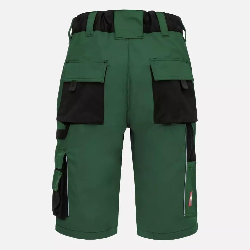 Nitras 7604, MOTION TEX PLUS Work Trousers, Green, image 2, gallery thumbnail
