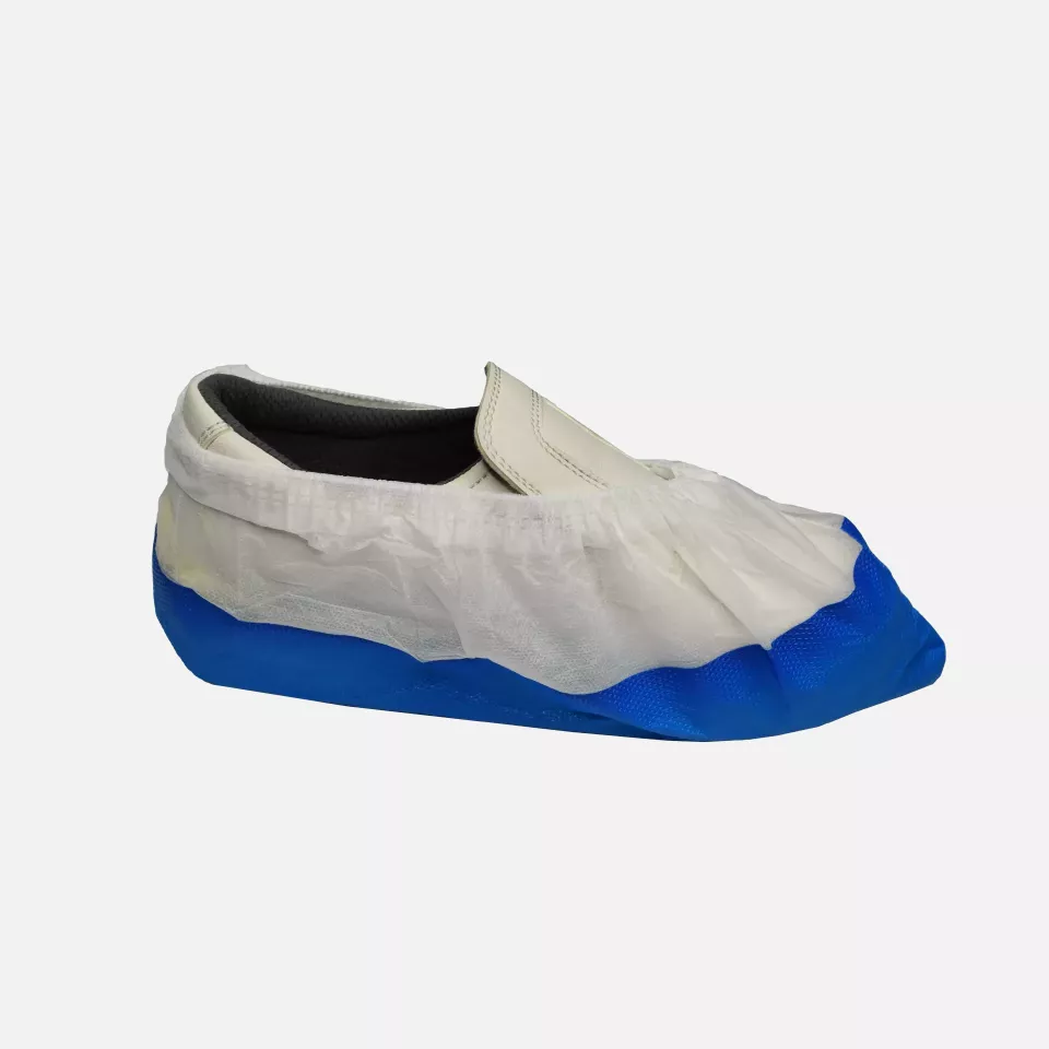 Nitras Medical 4210, Shoe covers, blue/white, image 1, gallery thumbnail