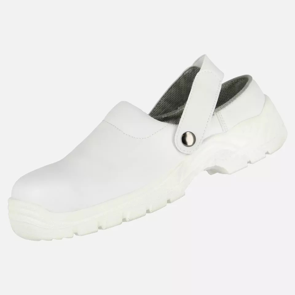 Nitras 7252, CLEAN STEP CL SB Safety Clogs, White, image 2, gallery thumbnail