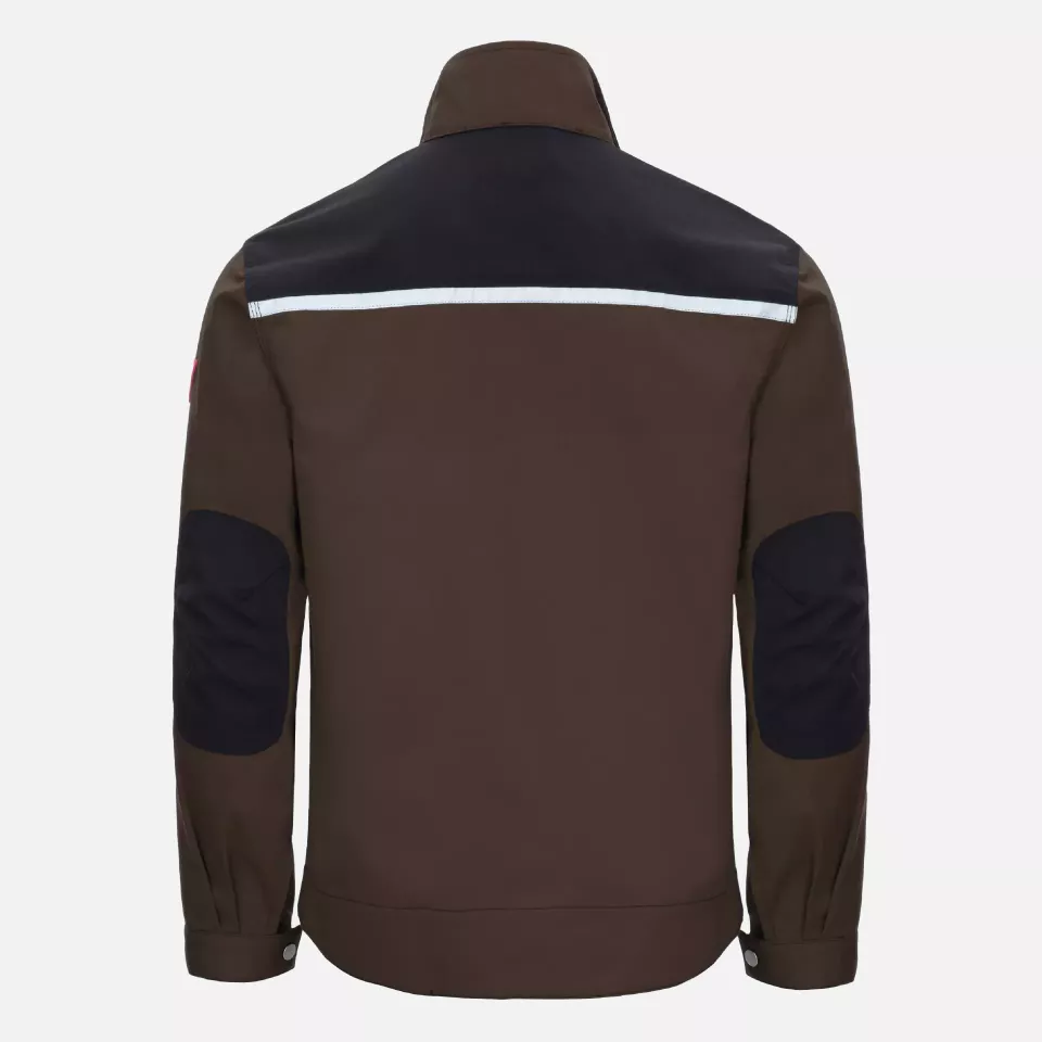 Nitras 7657, MOTION TEX PLUS Workjacket, Brown, image 2, gallery thumbnail