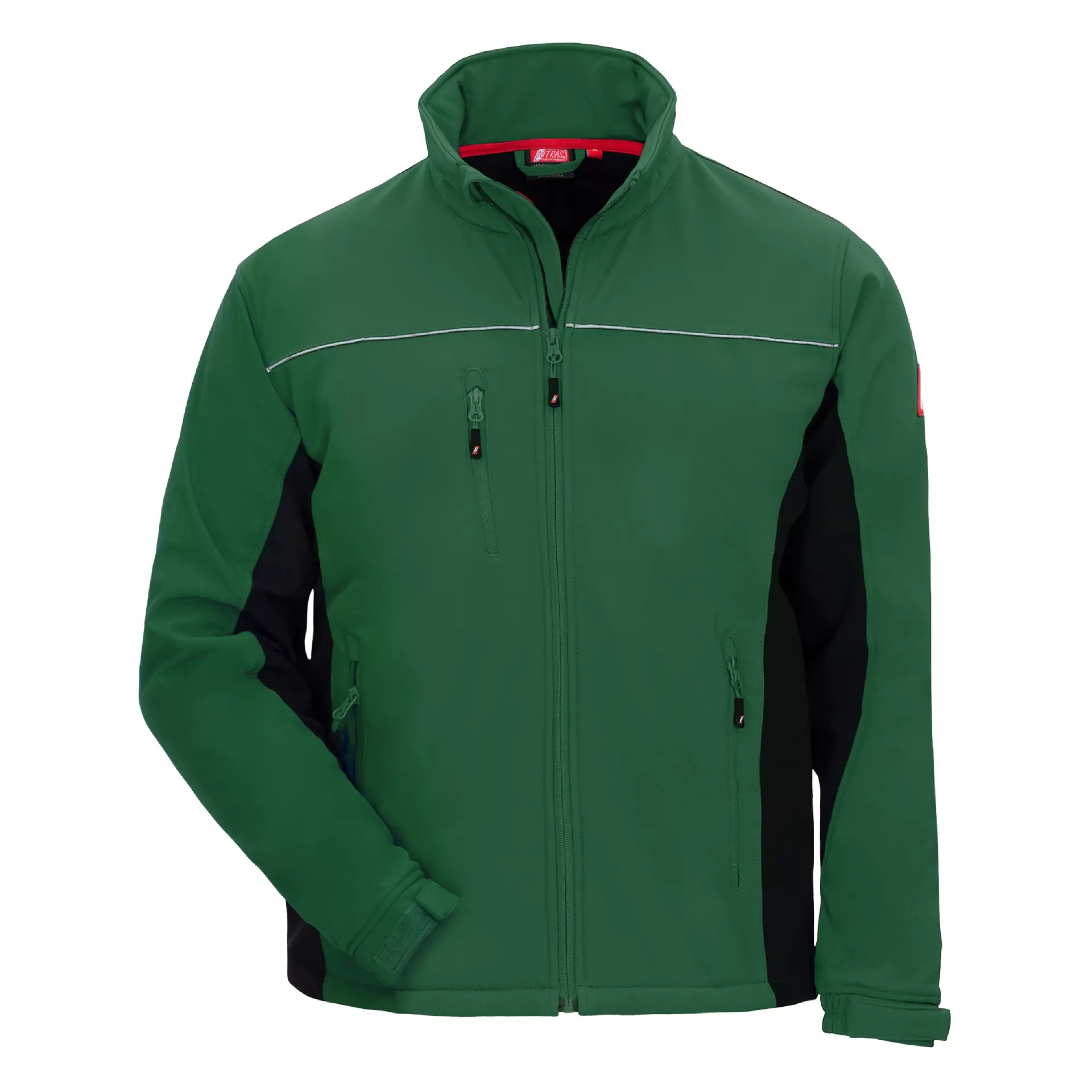 Nitras 7154, MOTION TEX LIGHT Softshell Jacket, Green, image 1