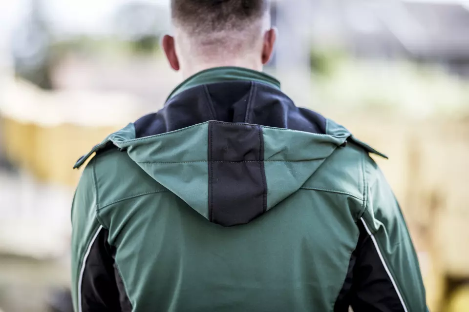 NITRAS 7154K, Removable Hood, Green, image 3, gallery thumbnail