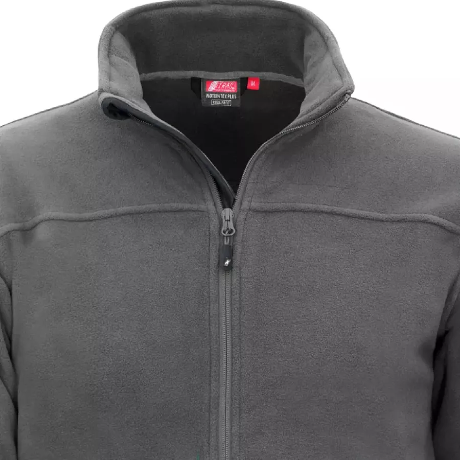 **Non-Scratchy Stand-Up Collar** adds soft, cozy warmth around your neck without irritation.