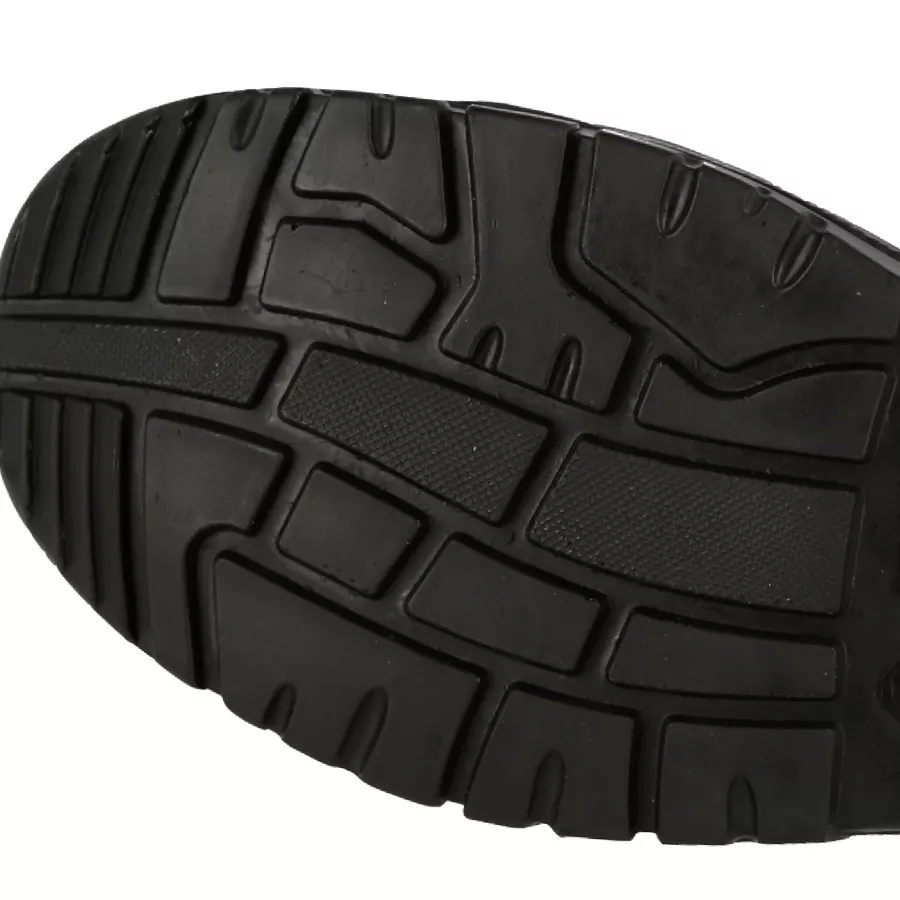 **Anti-Slip Outsole** enhances your grip on challenging surfaces for sure-footed movement wherever you work.