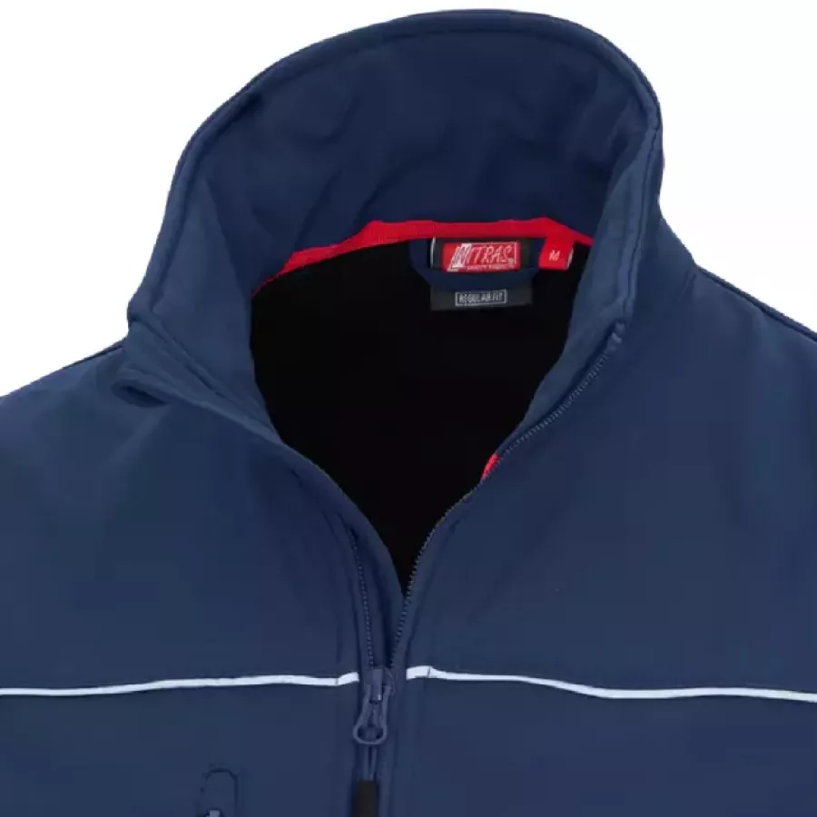 **Stand-Up Collar** wraps your neck in cozy warmth while shielding you from drafts.