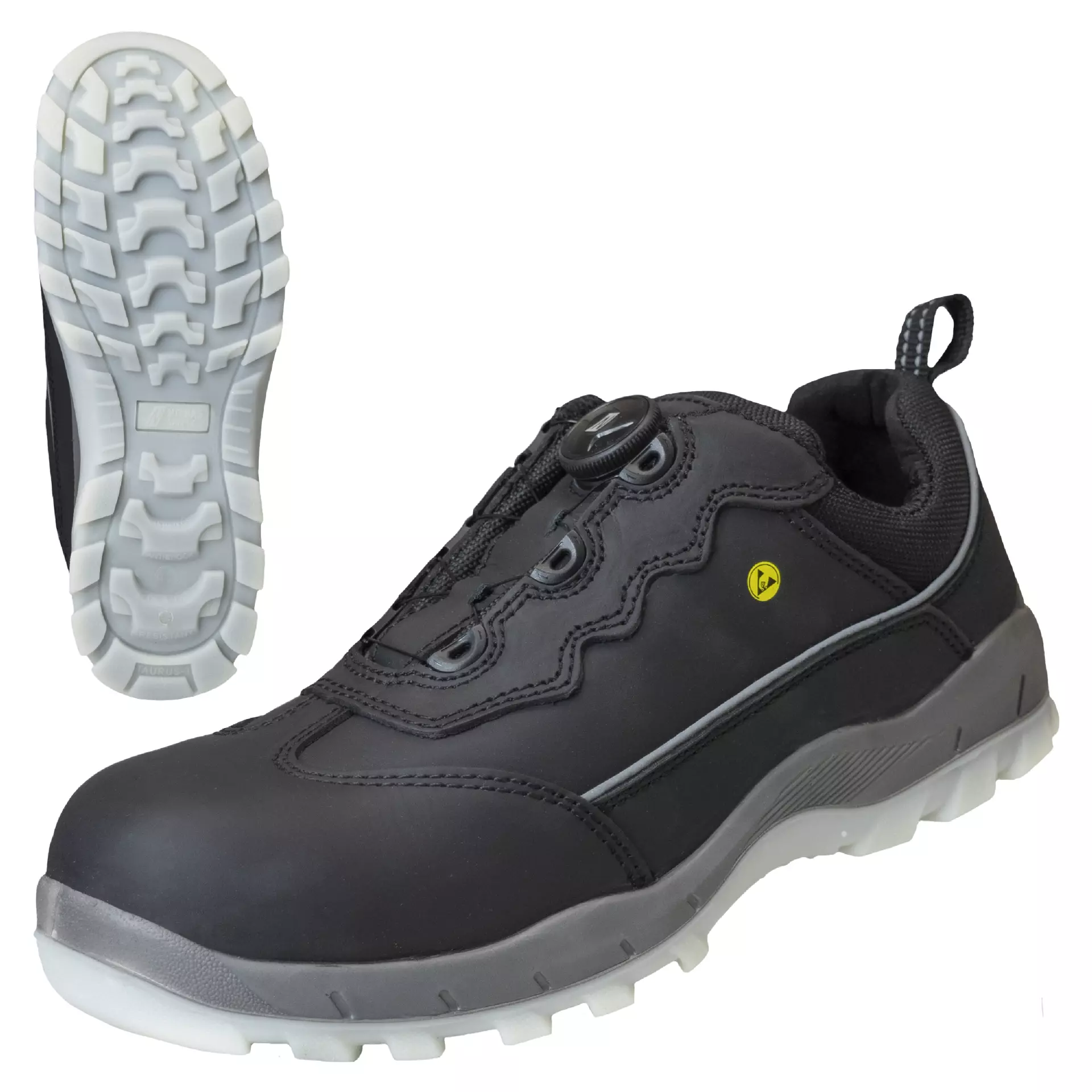NITRAS 7306-1000, SPORT STEP FIT Safety Shoes, Black, image 1
