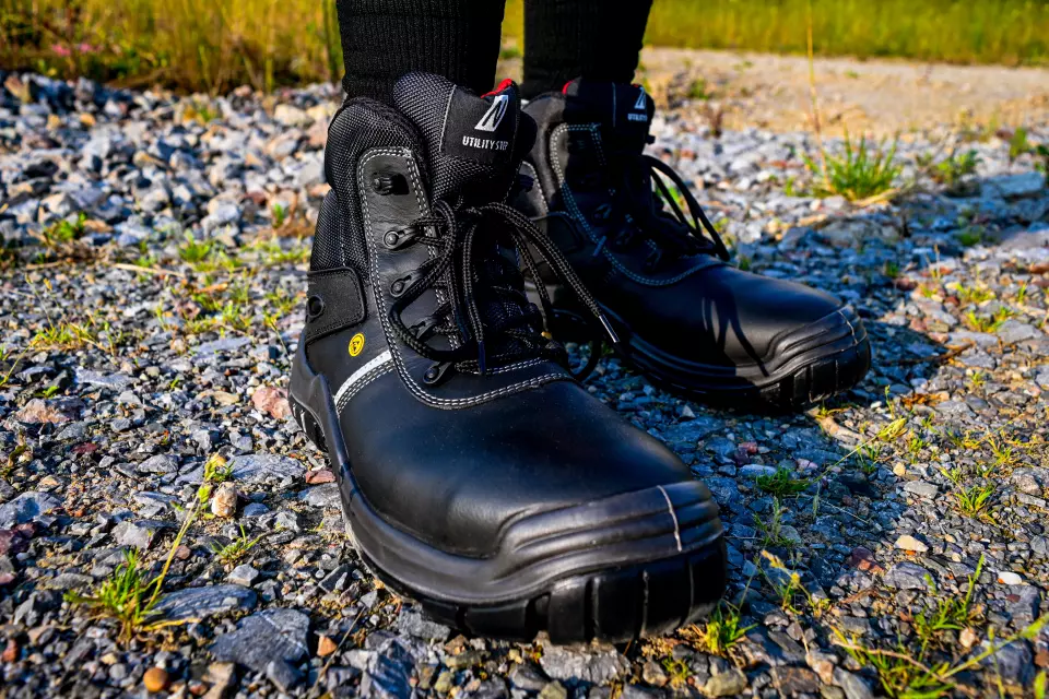 Nitras 7216-1000, UTILITY STEP MID S3L CI FO SR Safety Boots, Black, image 4, gallery thumbnail