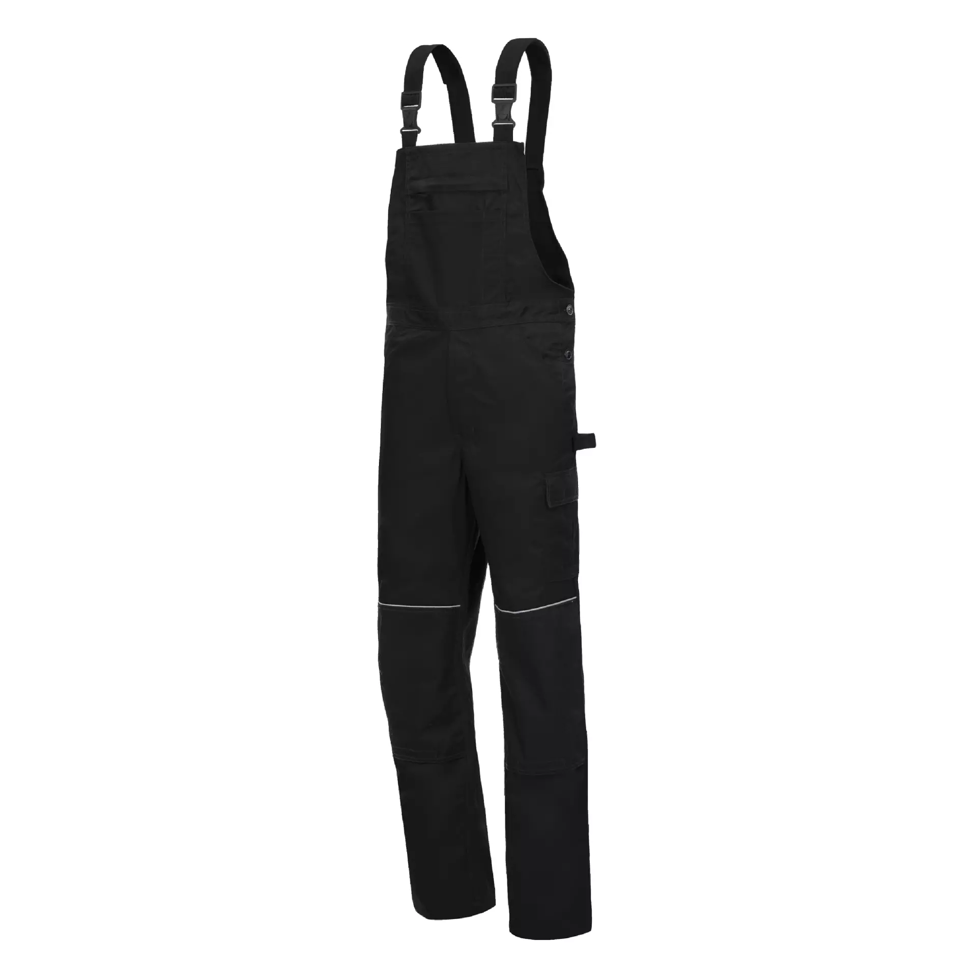 Nitras 7520, MOTION TEX LIGHT Bib Pants, Black, image 1