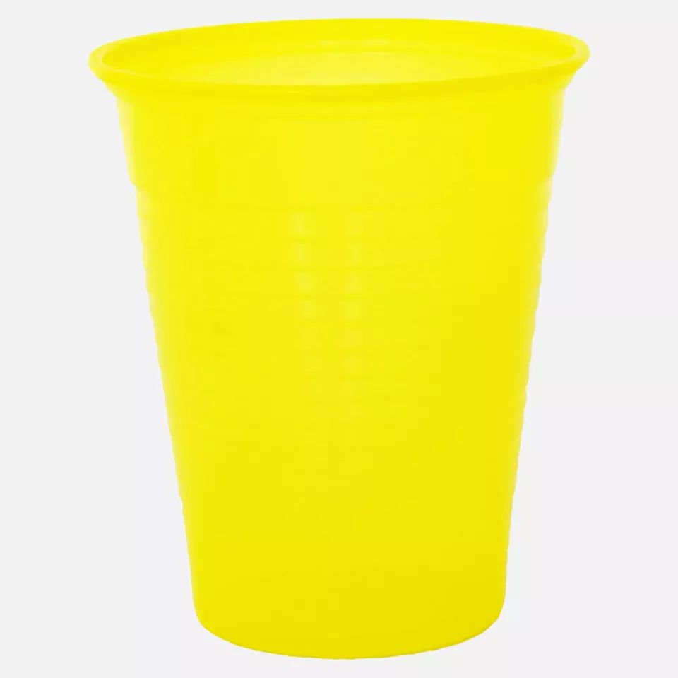Nitras Medical 007715, Drinking cups, polypropylene, yellow, image 1, gallery thumbnail