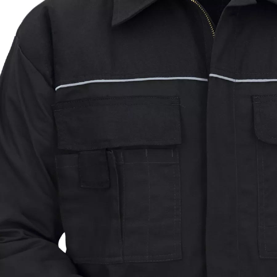 **Reinforced Pockets and Shoulders** add durability keeping your jacket strong and reliable every day.