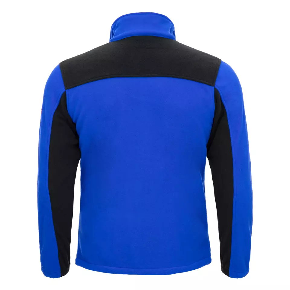 NITRAS 7041, MOTION TEX PLUS Fleece Jacket, Royal Blue, image 2, gallery thumbnail
