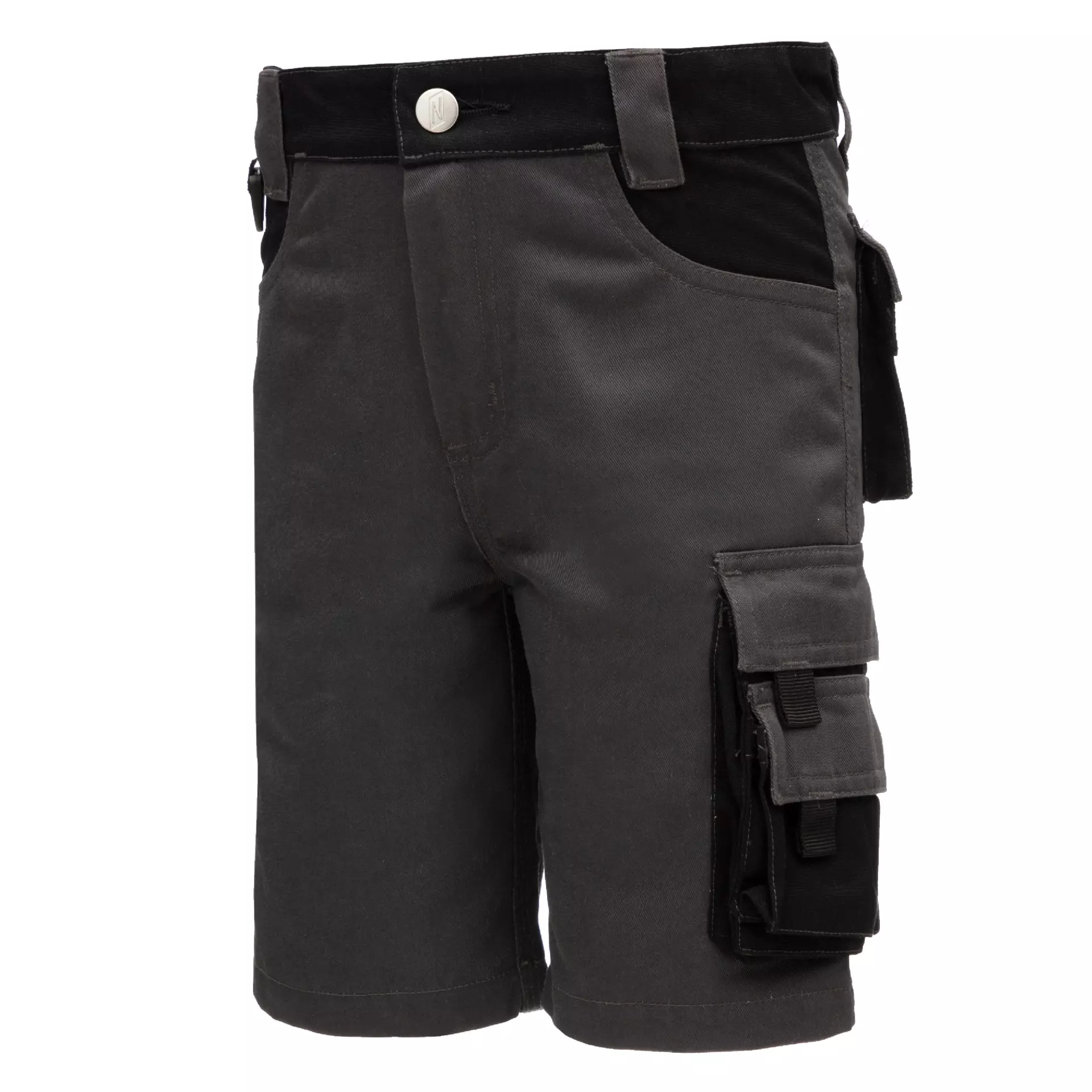 Nitras 7602KIDS, MOTION TEX KIDS Short Work Trousers, Grey