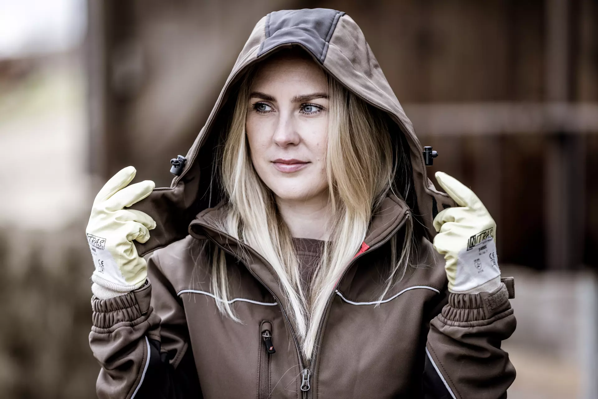 NITRAS 7157K, Removable Hood, Brown, image 4