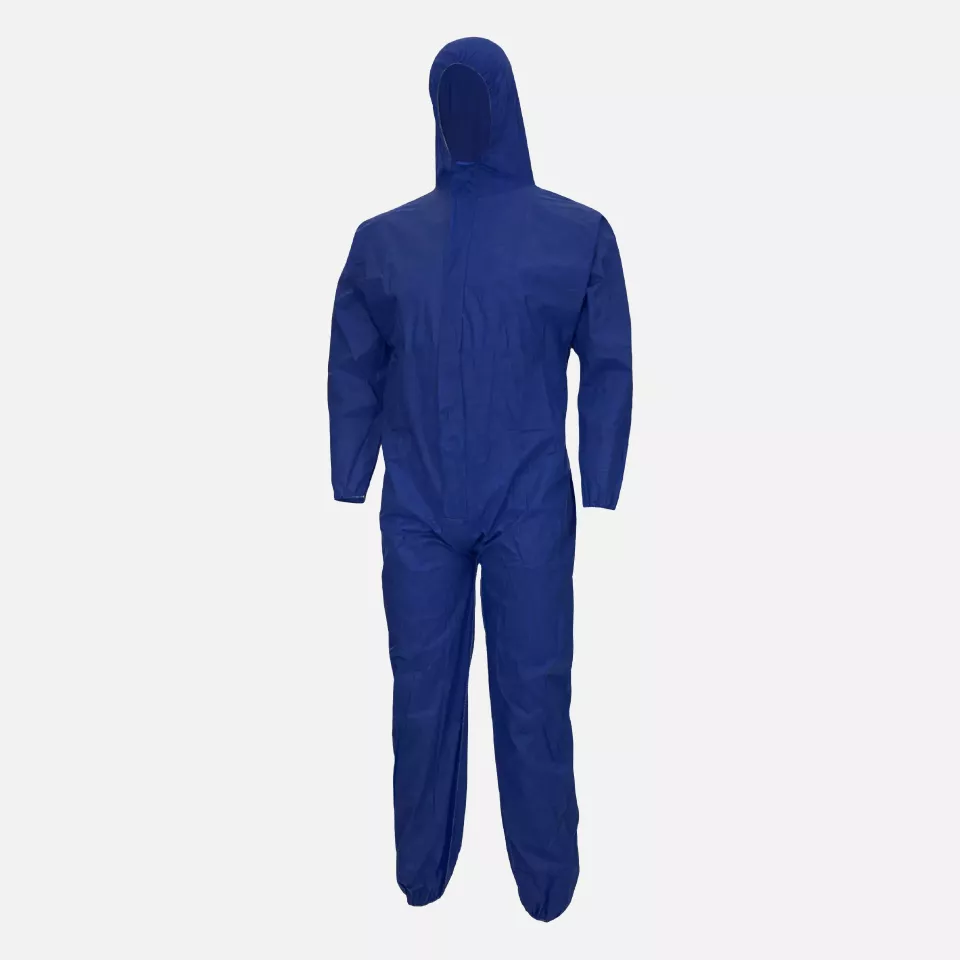 Nitras 4510, PP Protective Overall, Royal Blue, image 1, gallery thumbnail