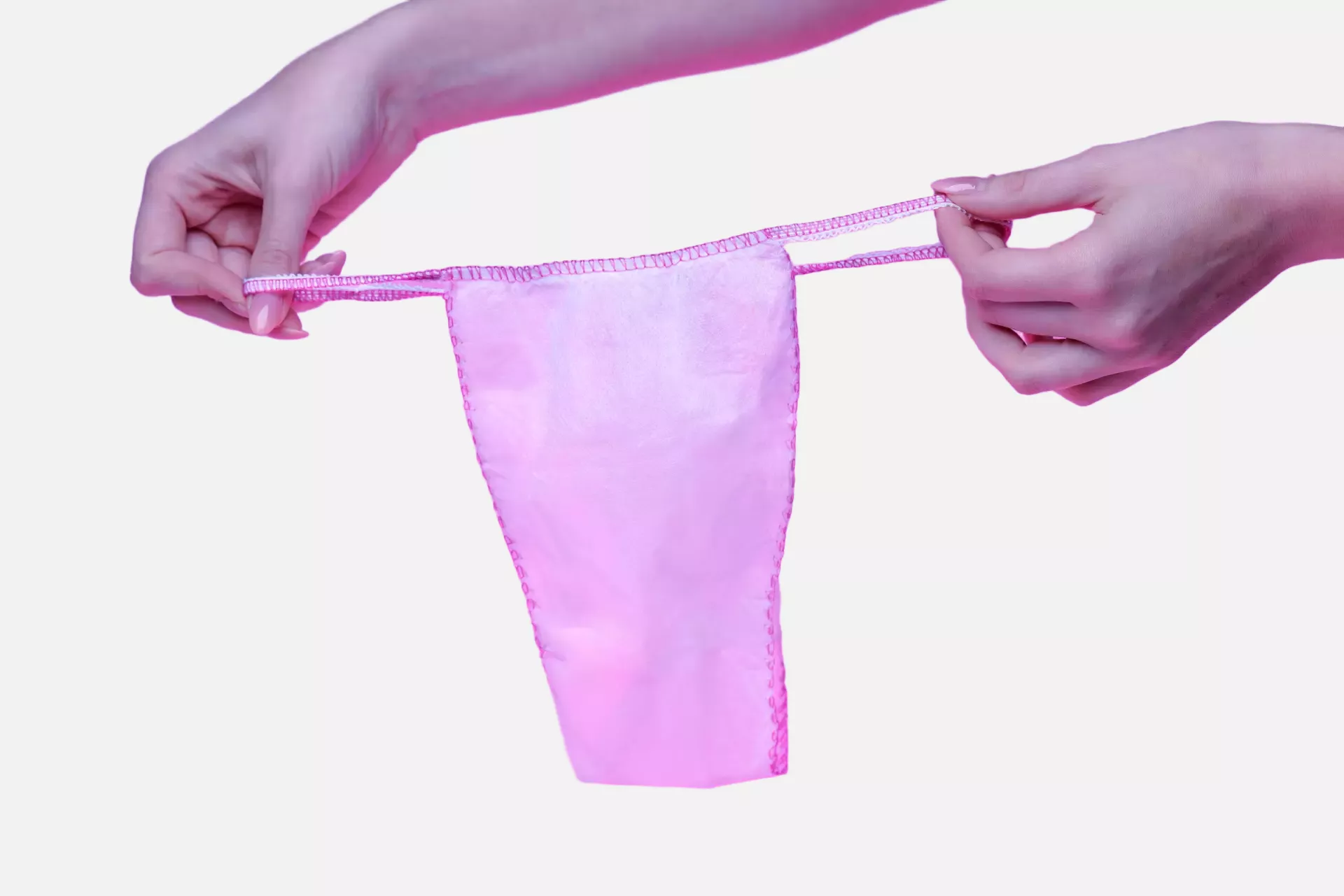 Nitras Medical 4835, Disposable thongs, polypropylene, white, image 2