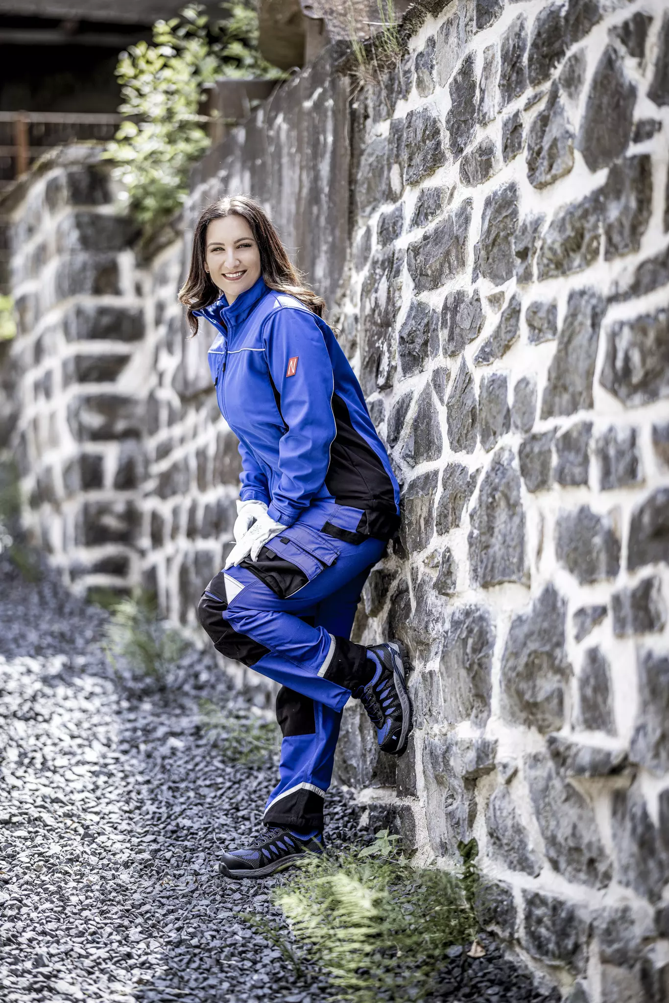 Nitras 7156, MOTION TEX LIGHT Softshell Jacket, Royal Blue, image 3