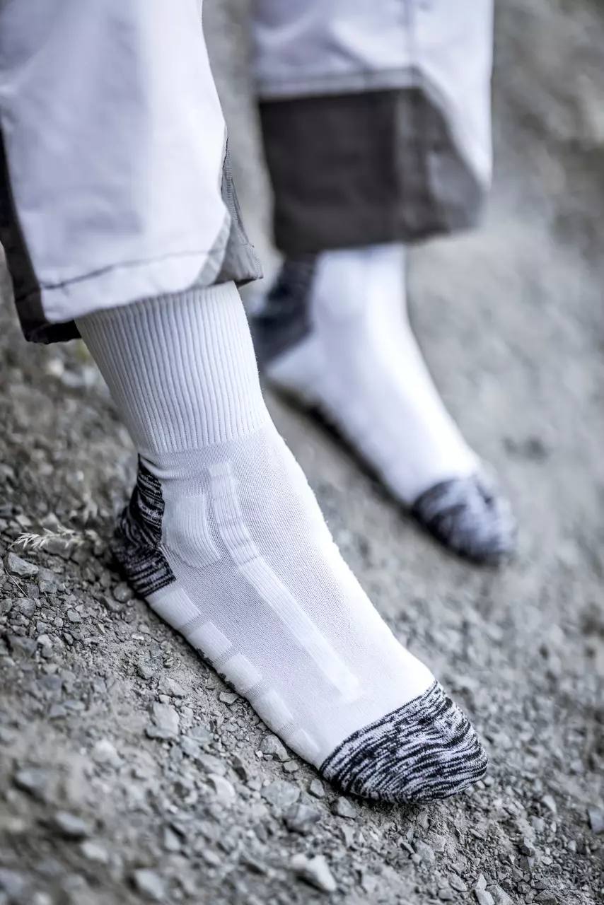 Nitras 722-1100, All Season Socks Polyamide / Polyester / Elastane, White, image 3, gallery thumbnail