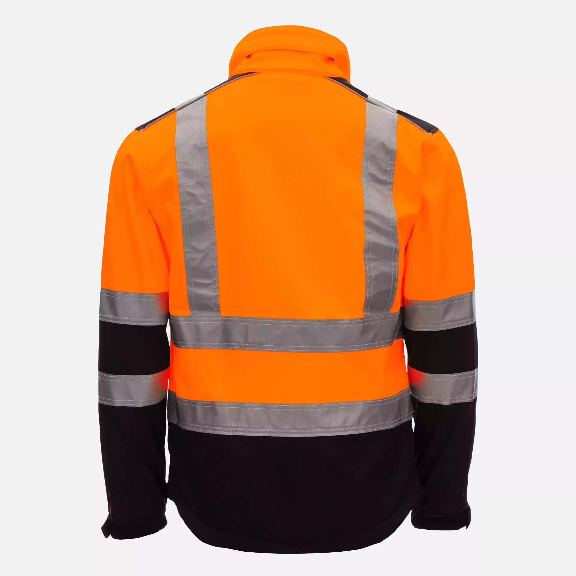 Nitras 7170, MOTION TEX VIZ Reflective Softshell Jacket, Neon Orange, image 2