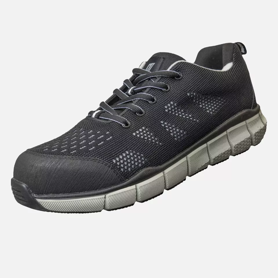 Nitras 7440-1012, SONIC STEP S1O Safety Shoes, Black/Grey, image 2, gallery thumbnail