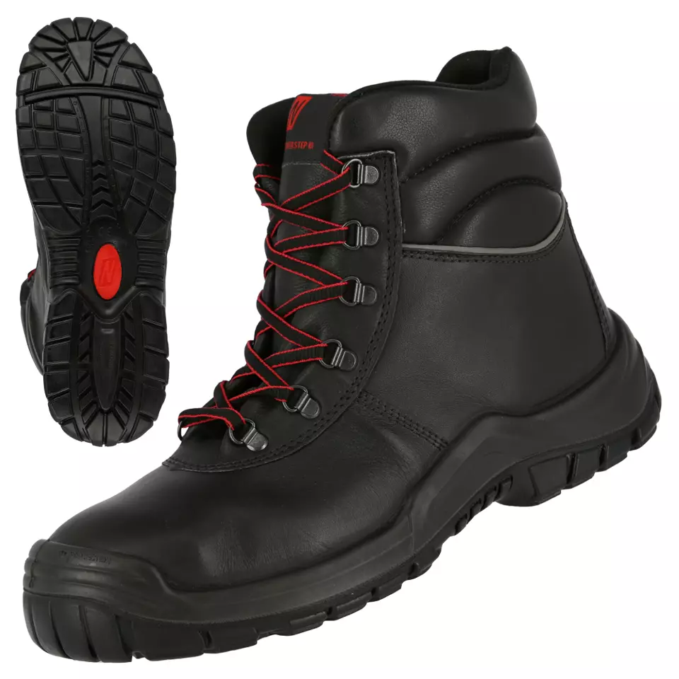 NITRAS 7213, POWER STEP MID+ S3 HRO Safety Boots, Black, image 1, gallery thumbnail
