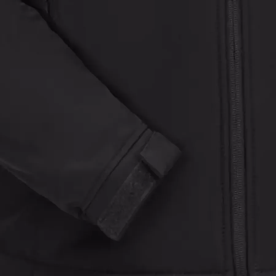 **Verstellbare Klettverschluss-Bündchen** ermöglichen eine individuelle Anpassung, um Zugluft abzuhalten und den Tragekomfort zu sichern.