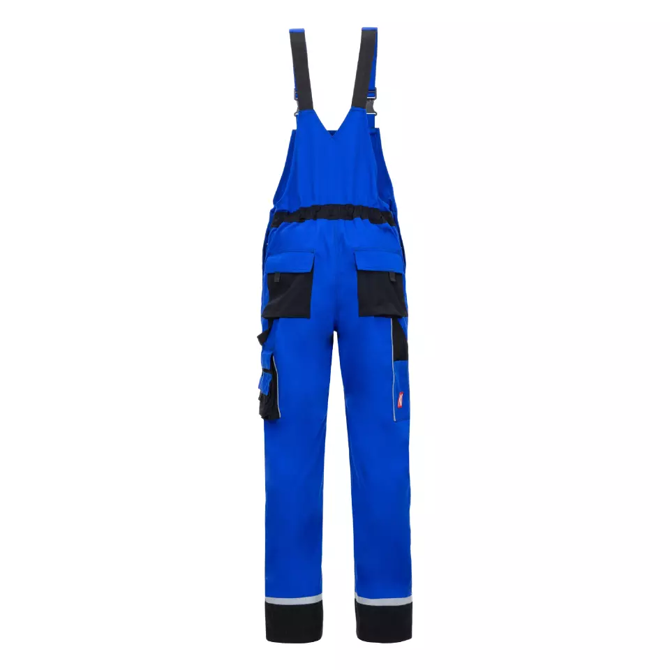 Nitras 7621, MOTION TEX PLUS Bib Pants, Royal Blue, image 2, gallery thumbnail