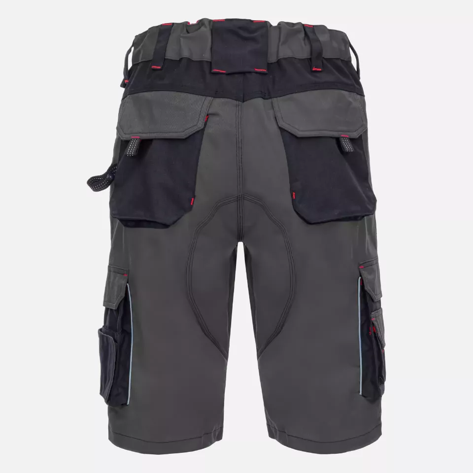 Nitras 7702, MOTION TEX PRO FX Work Trousers, Grey, image 2, gallery thumbnail