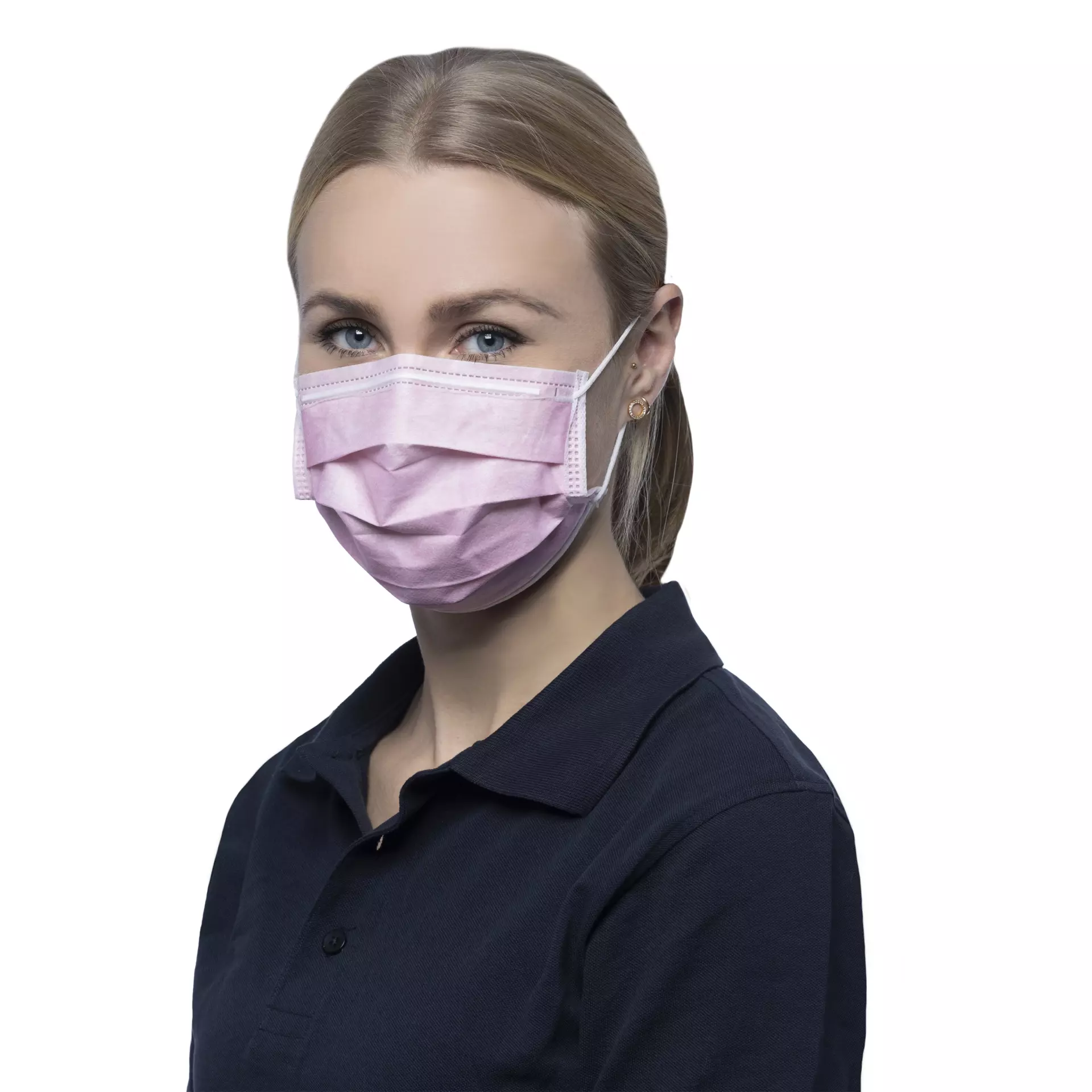 Nitras Medical 4324, SOFT PROTECT medical face mask, light pink, image 1