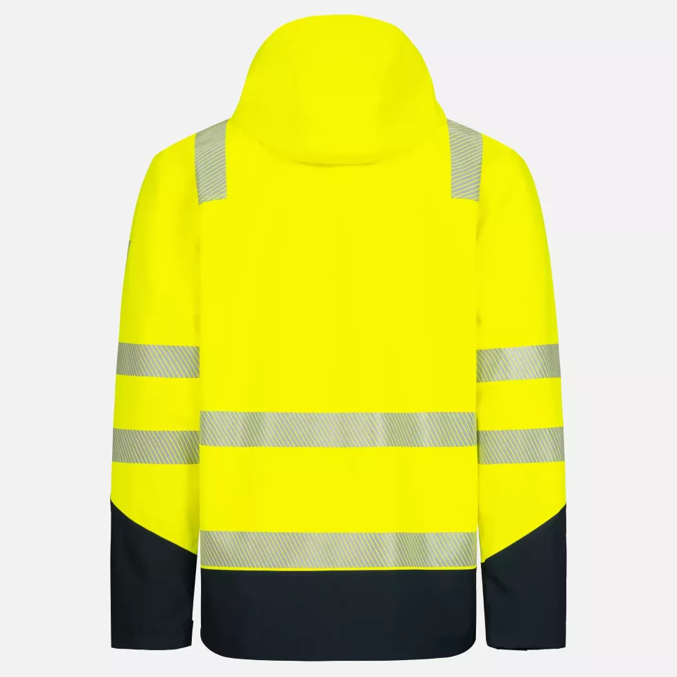 Nitras 7179-4021, MOTION TEX VIZ PLUS Multifunktions-Warnschutzjacke, Neongelb/Marineblau, image 2, gallery thumbnail