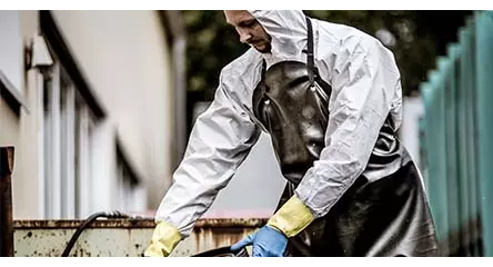 NITRAS 2515, GUNOVA Chemical Protective Aprons GS 4/LL, image 2, gallery thumbnail