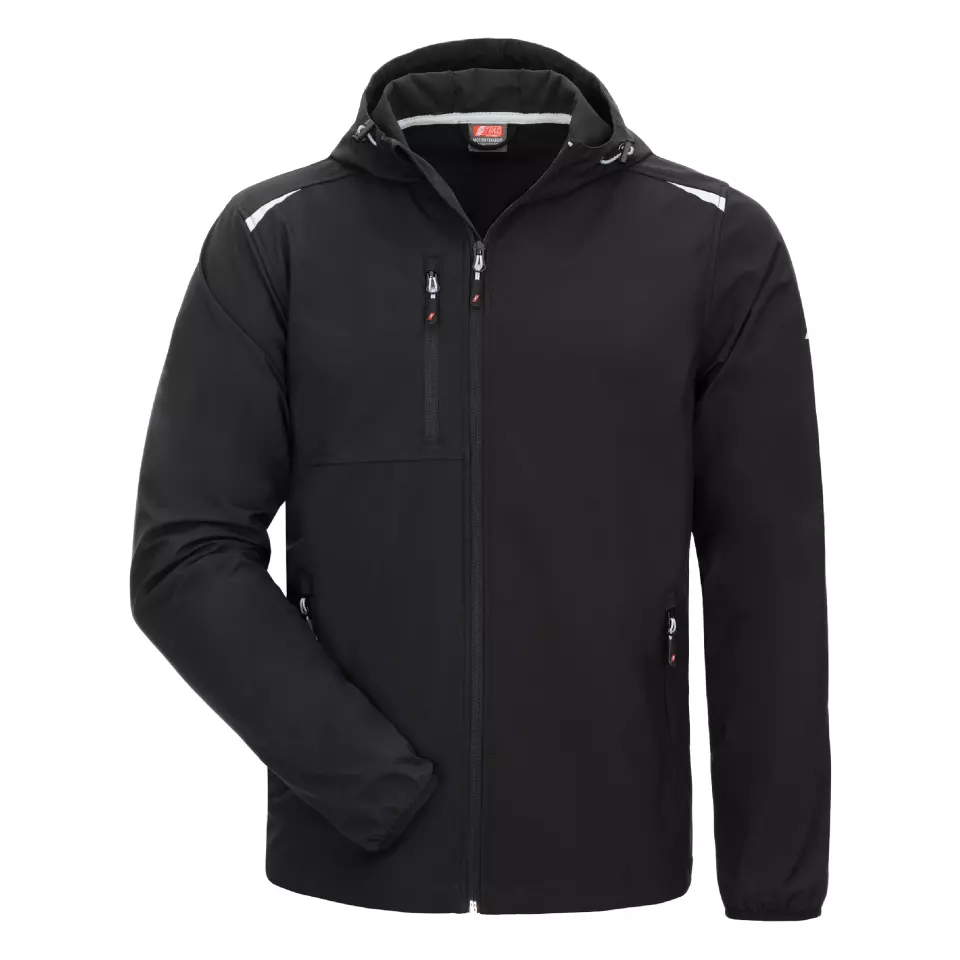 Nitras 7195, MOTION TEX LIGHT Windbreaker, Black, image 1, gallery thumbnail