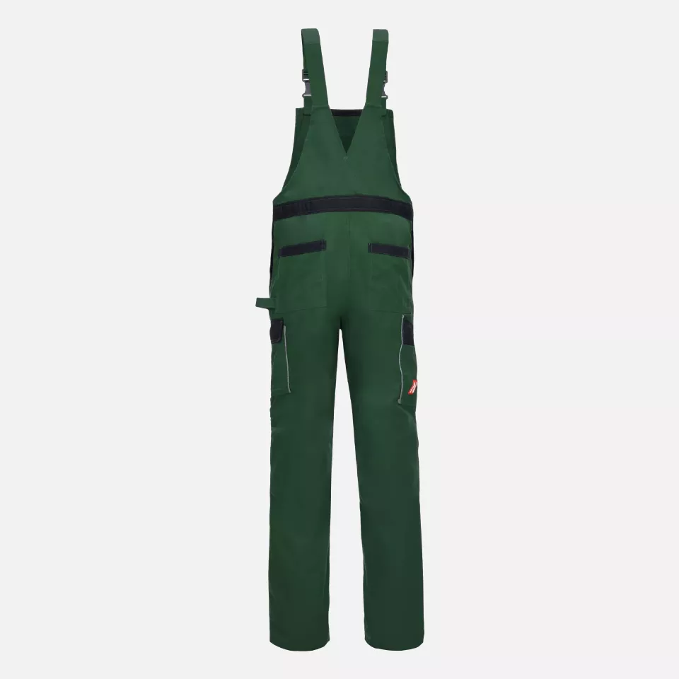 Nitras 7524, MOTION TEX LIGHT Bib Pants, Green, image 2, gallery thumbnail