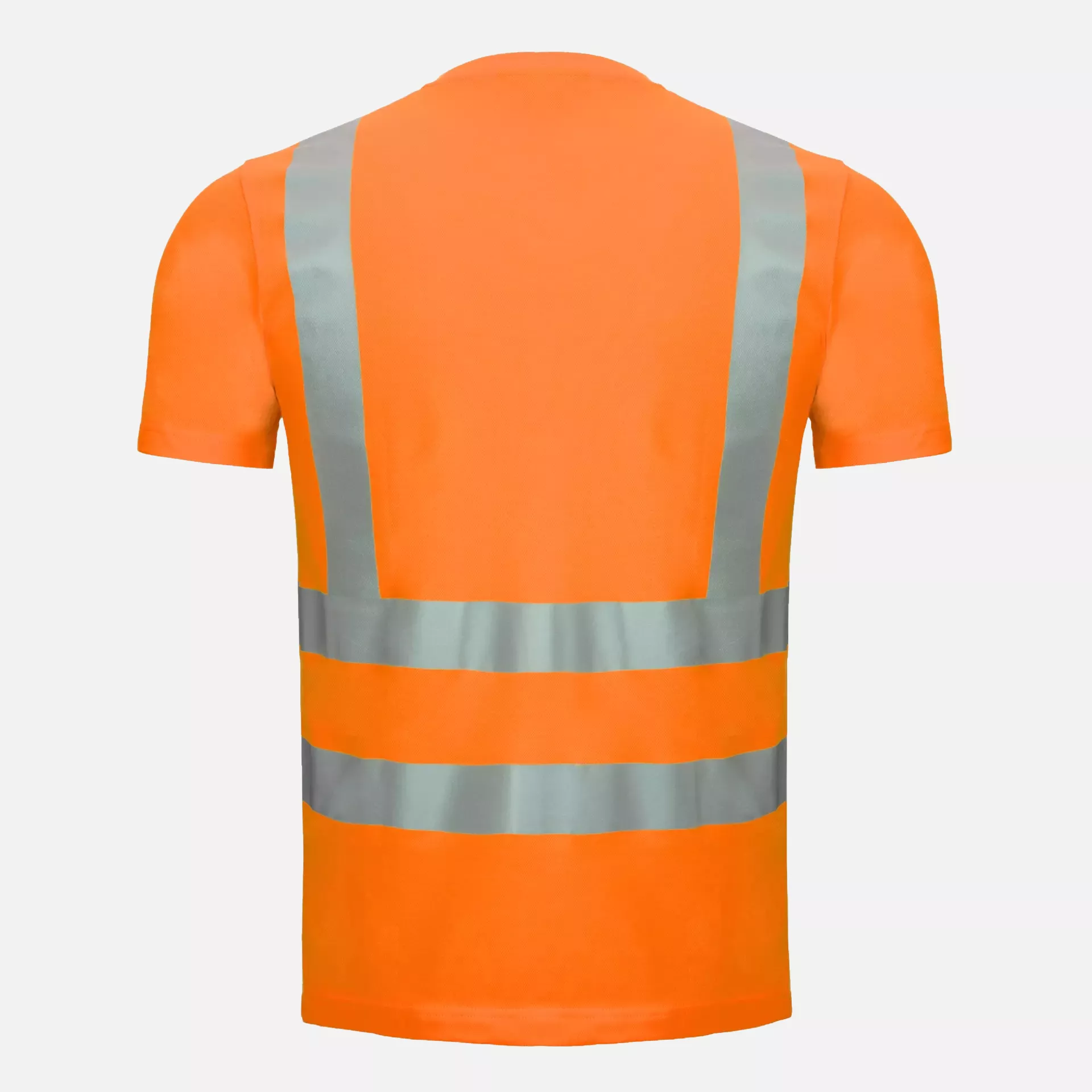 Nitras 7008-4100, MOTION TEX VIZ Reflective T Shirt, Neon Orange, image 2