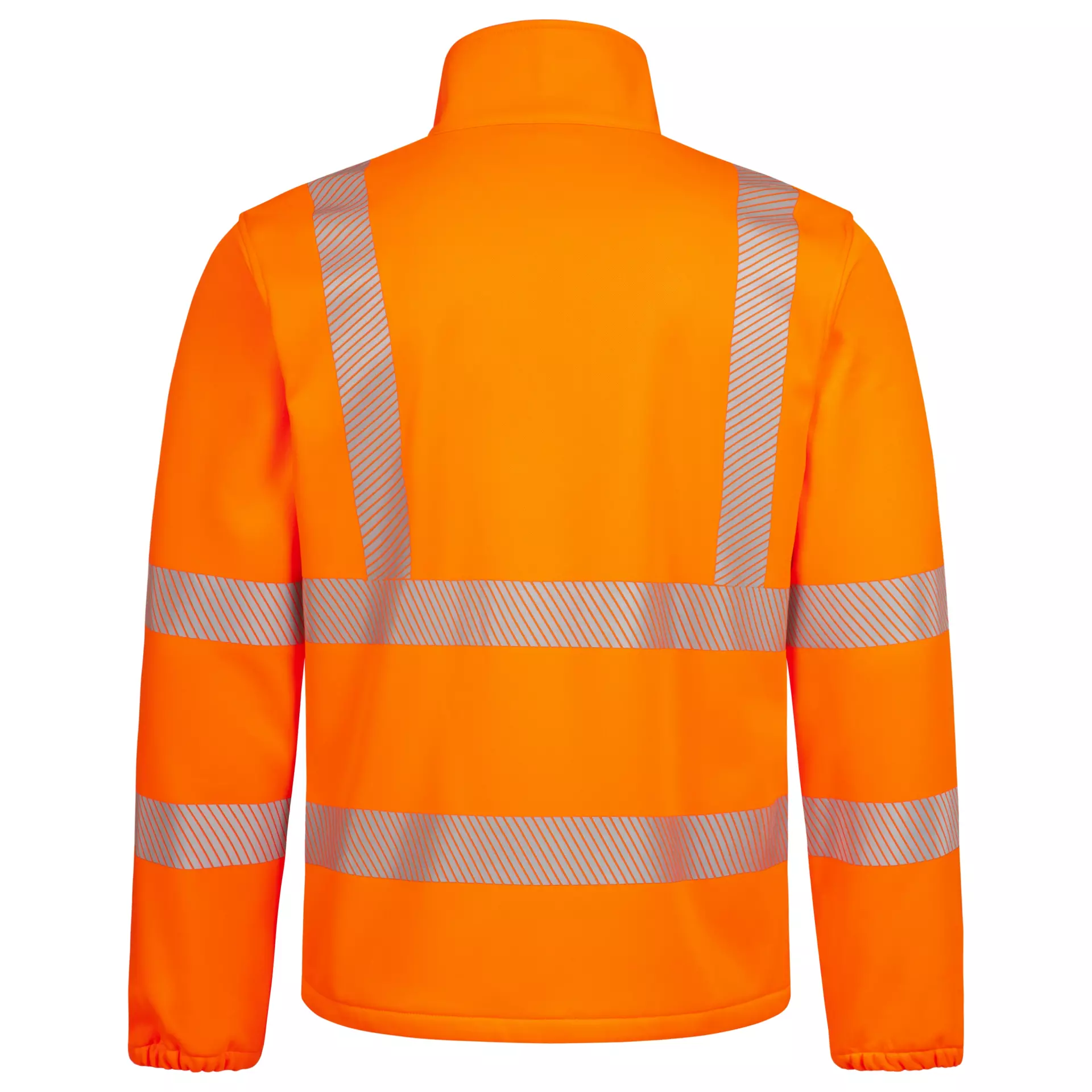 Nitras 7060-4100, MOTION TEX VIZ High-Visibility Fleece Jacket, Neon Orange, image 2