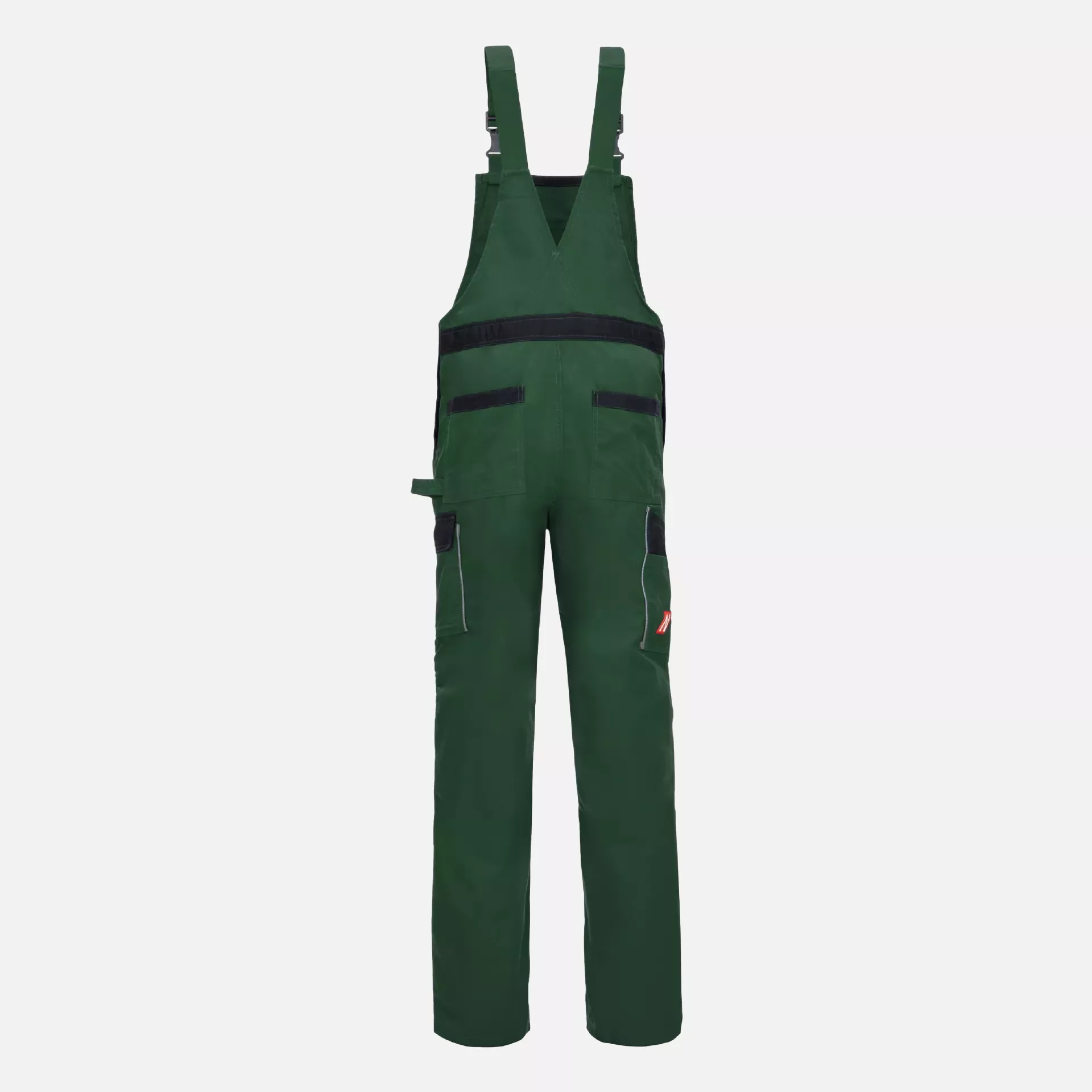 Nitras 7524, MOTION TEX LIGHT Bib Pants, Green, image 2