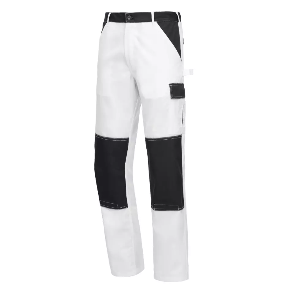 Nitras 7513, MOTION TEX LIGHT Work Trousers, White, image 1, gallery thumbnail