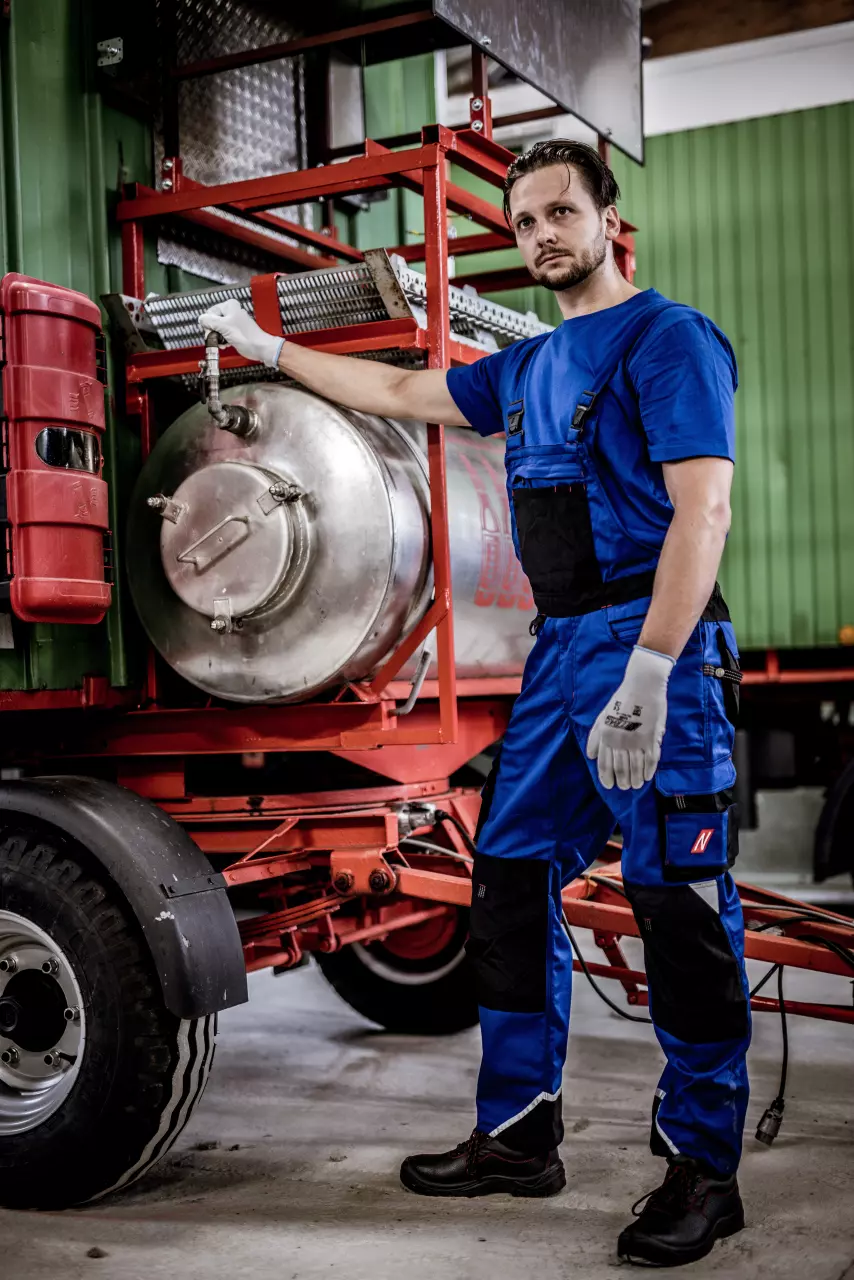 Nitras 7005-2000, MOTION TEX LIGHT T Shirt, Royal Blue, image 3, gallery thumbnail