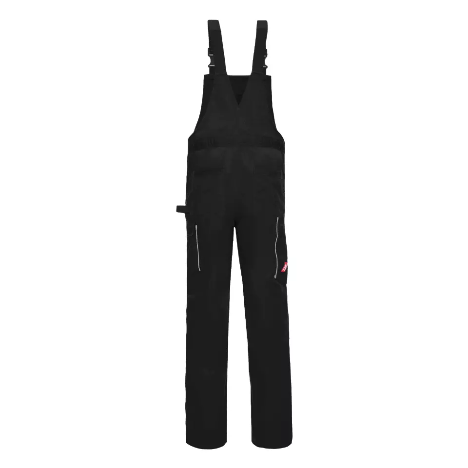 Nitras 7520, MOTION TEX LIGHT Bib Pants, Black, image 2, gallery thumbnail