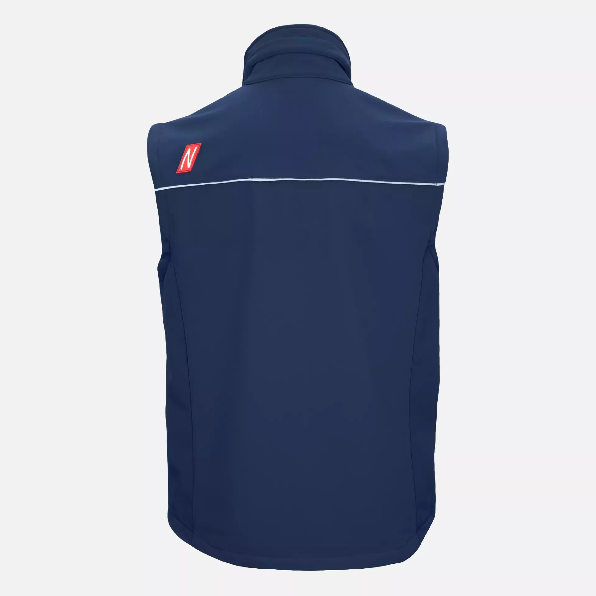 Nitras 7161, MOTION TEX LIGHT Softshell Waistcoat, Navy Blue, image 2