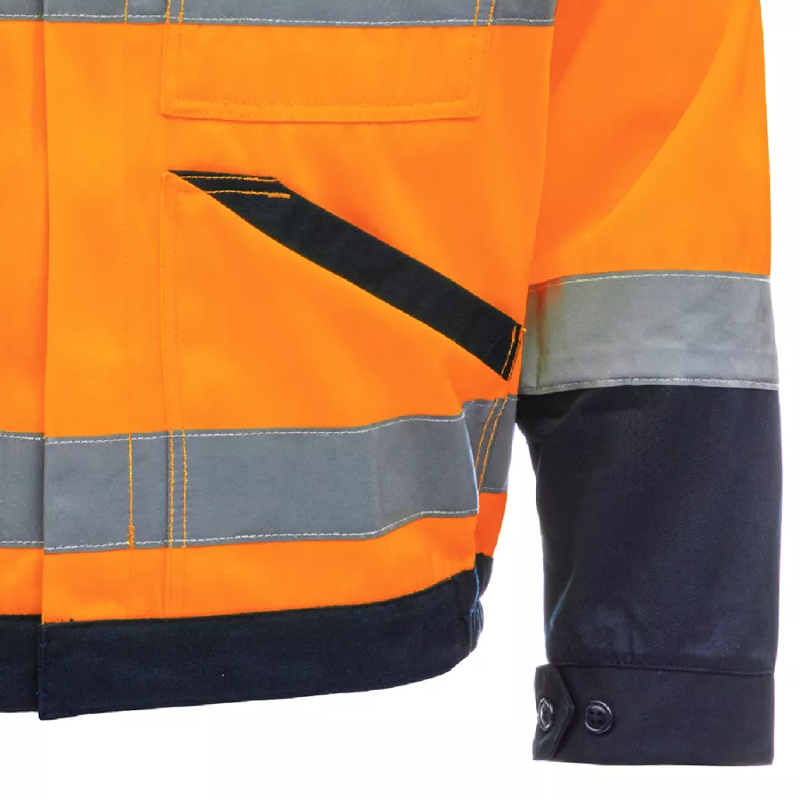 **Adjustable Cuffs with Buttons** let you customize your fit for comfort and freedom of movement.