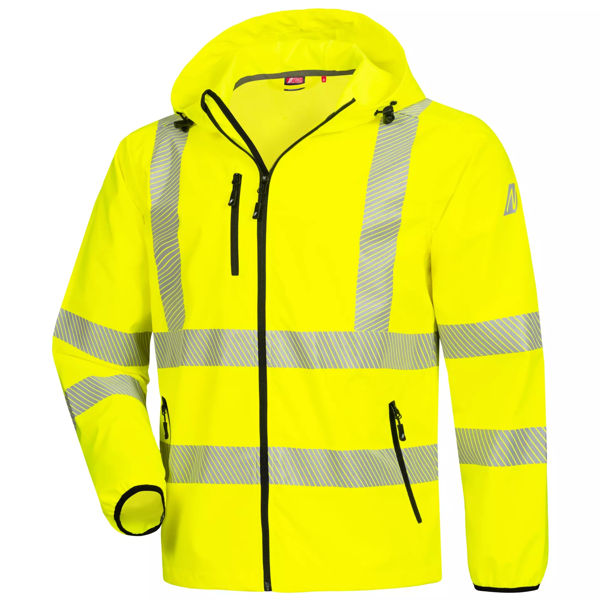 Nitras 7196-4000, MOTION TEX VIZ High-visibility Windbreaker jacket, neon yellow, image 1