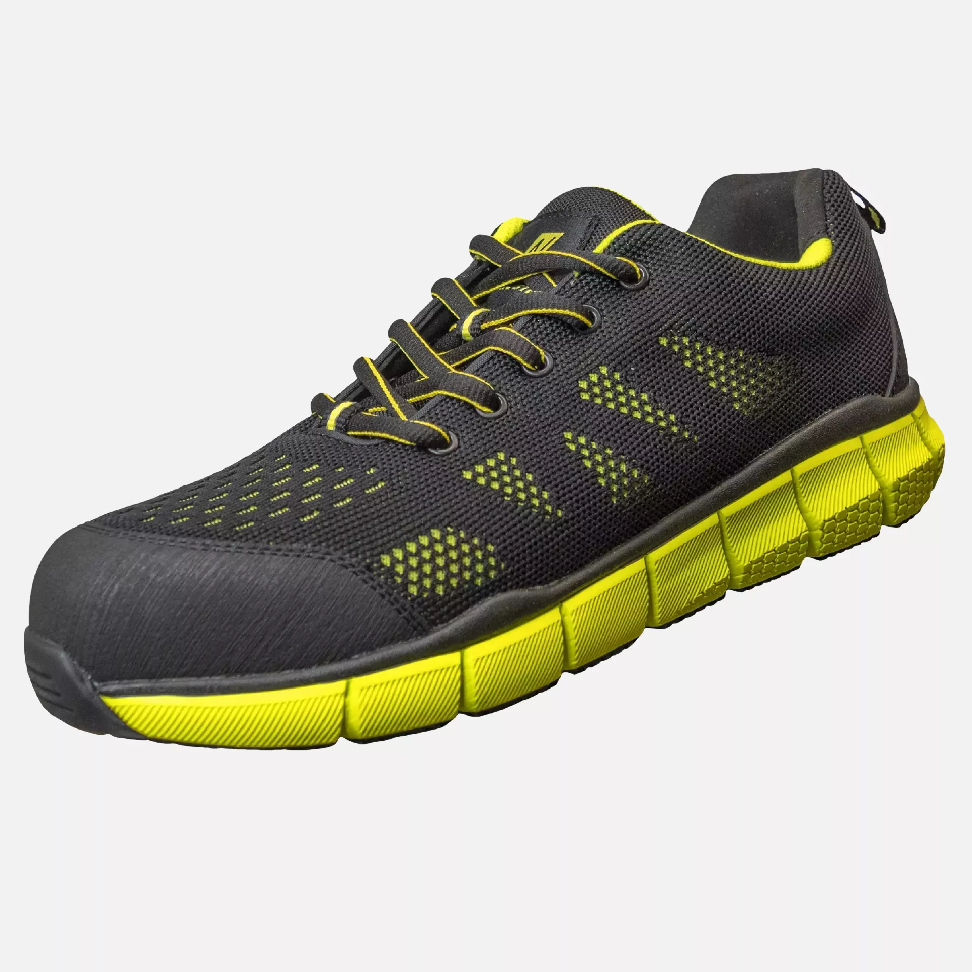 Nitras 7440-1042, SONIC STEP S1O Safety Shoes, Black/Lime, image 2