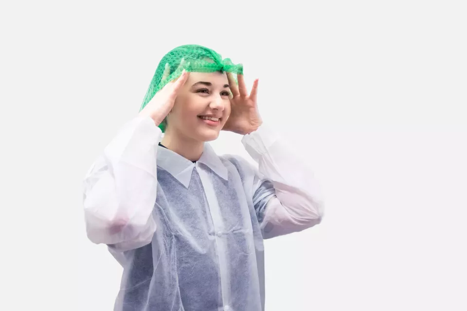 Nitras Medical 4016, Clip caps, green, image 2, gallery thumbnail