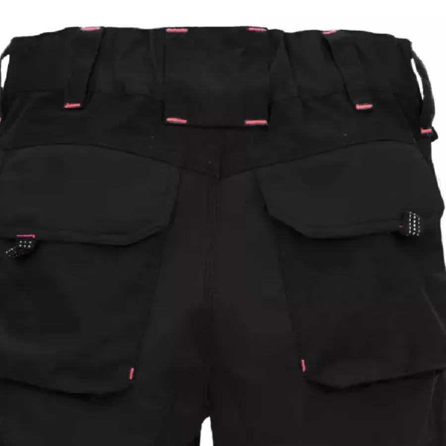 **Elastic Waist** moves naturally with you to keep every shift feeling comfortable and unrestricted.