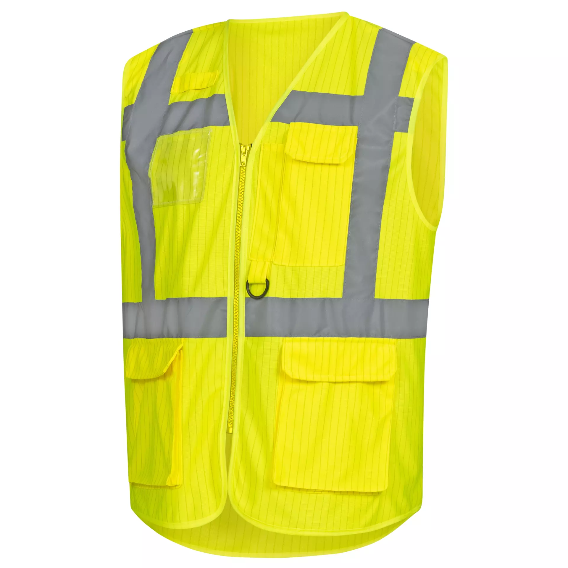 Nitras 7118-4000, High-visibility Waistcoat, neon yellow