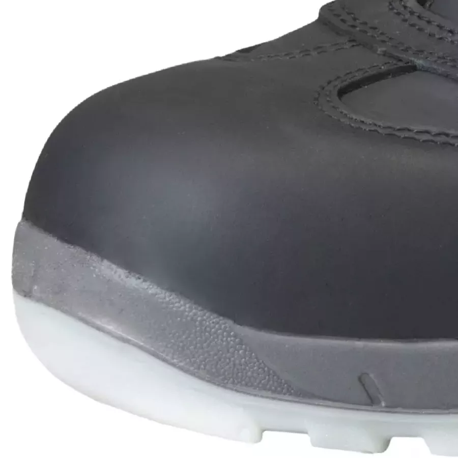 **Fiberglass Toe Cap** keeps your toes protected while keeping the boots light and agile.