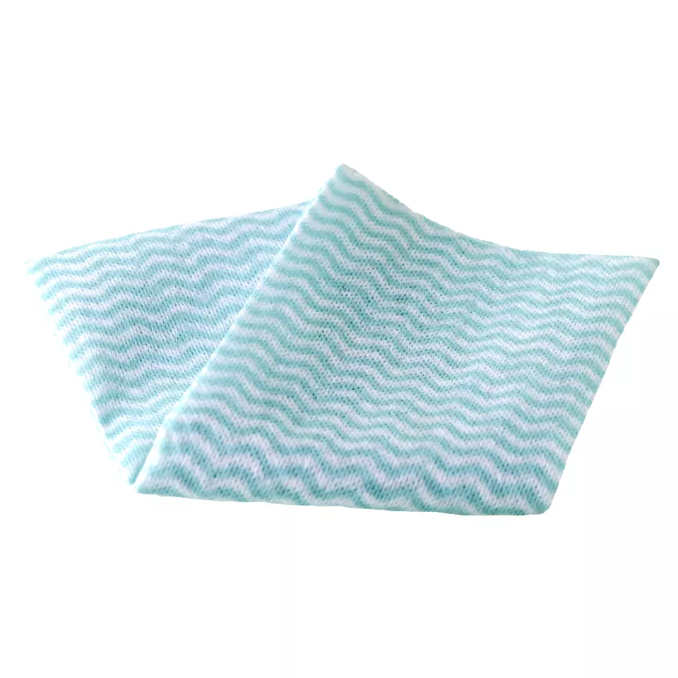 Nitras Medical 5610, Wiping Cloth, Perforated, Green/White, image 1, gallery thumbnail